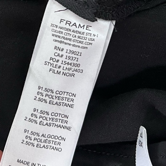 NEW Frame Le High Flared Denim Jumpsuit Overalls - Picture 6 of 6